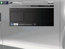 Tablet Screenshot of hallsjostyling.com
